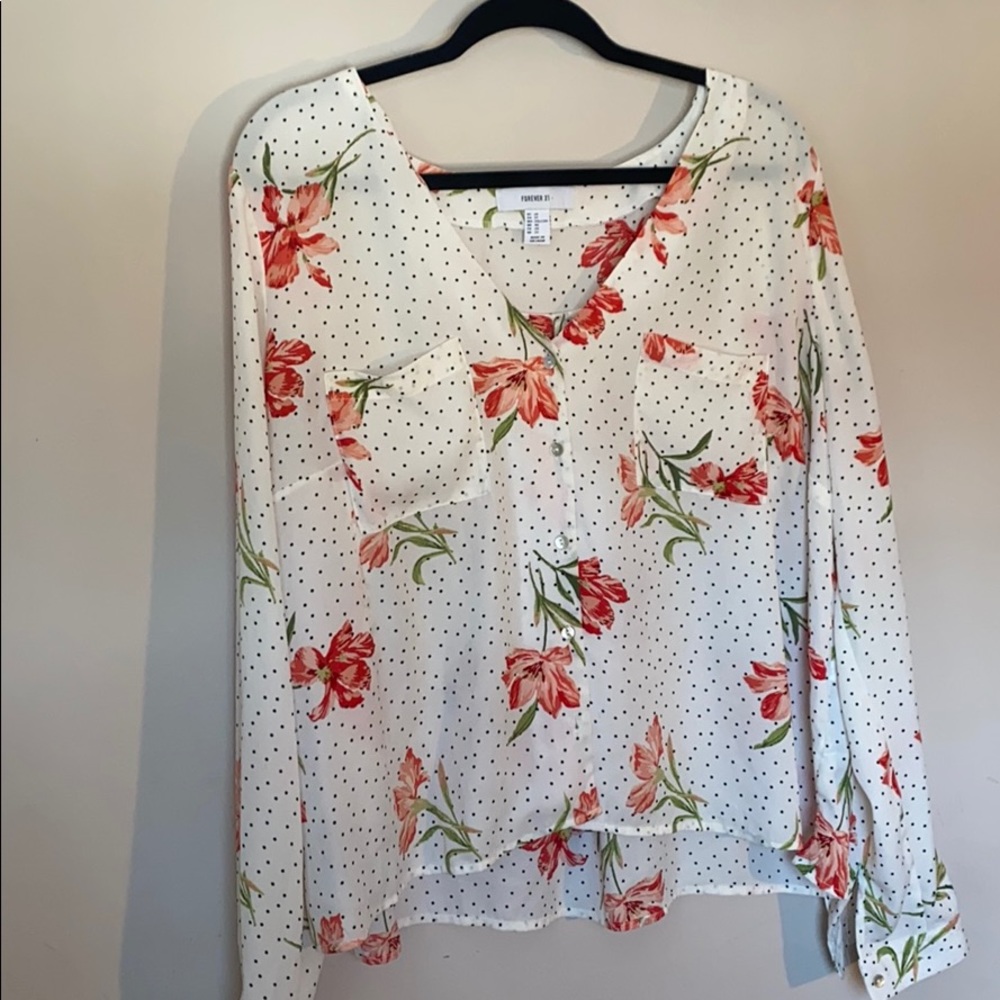 Forever 21 casual blouse 2X